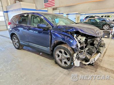 Czwarte zdjęcie samochodu z boku: 2018 HONDA CR-V EXL VIN:7FARW2H85JE046720 - miniatura