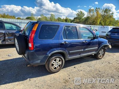 Trzecie zdjęcie samochodu z tyłu: 2004 HONDA CR-V EX VIN:SHSRD788X4U231843 - miniatura