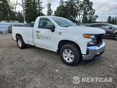Czwarte zdjęcie samochodu z boku: 2020 CHEVROLET SILVERADO C1500 VIN:3GCNWAEF4LG272820 - miniatura