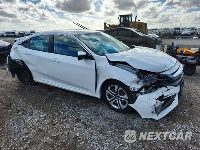 Czwarte zdjęcie samochodu z boku: 2018 HONDA CIVIC LX VIN:19XFC2F50JE203799 - miniatura