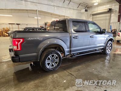 Trzecie zdjęcie samochodu z tyłu: 2016 FORD F150 SUPERCREW VIN:1FTEW1EP8GFD20206 - miniatura