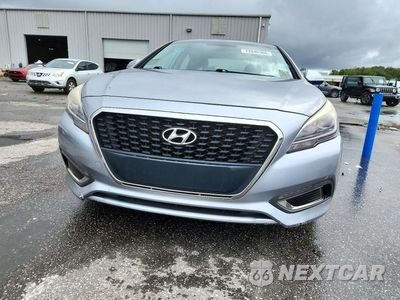 Piąte zdjęcie samochodu w środku: 2016 HYUNDAI SONATA HYBRID SE VIN:KMHE24L13GA010615 - miniatura