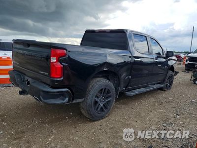 Trzecie zdjęcie samochodu z tyłu: 2021 CHEVROLET SILVERADO K1500 TRAIL BOSS CUSTOM VIN:3GCPYCEF3MG231238 - miniatura