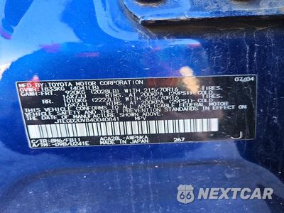 Zdjęcie 13 z 13 samochodu: 2004 TOYOTA RAV4 BASE VIN:JTEGD20V840040841 - miniatura