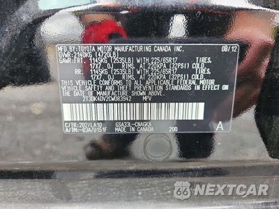 Zdjęcie 13 z 13 samochodu: 2012 TOYOTA RAV4 LIMITED VIN:2T3DK4DV2CW083942 - miniatura