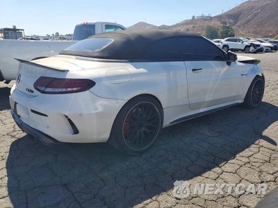 Trzecie zdjęcie samochodu z tyłu: 2017 MERCEDES-BENZ C 63 AMG-S VIN:WDDWK8HBXHF508886 - miniatura