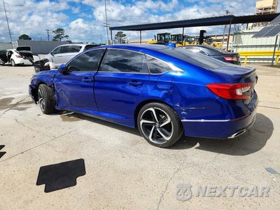 Drugie zdjęcie samochodu z przodu: 2019 HONDA ACCORD SPORT VIN:1HGCV1F3XKA045967 - miniatura