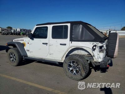 Drugie zdjęcie samochodu z przodu: 2020 JEEP WRANGLER UNLIMITED RUBICON VIN:1C4HJXFG4LW282545 - miniatura