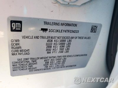 Zdjęcie 13 z 13 samochodu: 2026 CHEVROLET SILVERADO K2500 HEAVY DUTY VIN:1GC1KLEY4TF234223 - miniatura