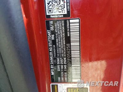 Zdjęcie 12 z 12 samochodu: 2018 MERCEDES-BENZ E 400 VIN:WDD1J6FB7JF056258 - miniatura