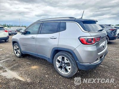 Drugie zdjęcie samochodu z przodu: 2019 JEEP COMPASS LIMITED VIN:3C4NJCCB4KT711322 - miniatura