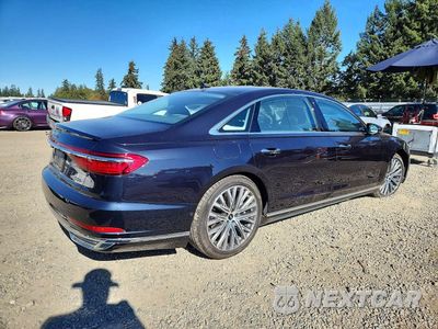 Trzecie zdjęcie samochodu z tyłu: 2021 AUDI A8 L VIN:WAU8DAF84MN013365 - miniatura