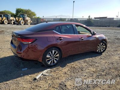 Trzecie zdjęcie samochodu z tyłu: 2021 NISSAN SENTRA SV VIN:3N1AB8CV0MY245822 - miniatura