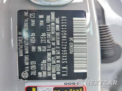Zdjęcie 13 z 13 samochodu: 2021 KIA K5 GT LINE VIN:5XXG64J2XMG013119 - miniatura