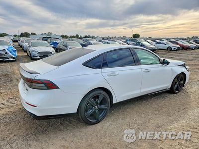 Trzecie zdjęcie samochodu z tyłu: 2025 HONDA ACCORD HYBRID SPORT-L VIN:1HGCY2F74SA087308 - miniatura