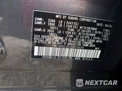Zdjęcie 14 z 14 samochodu: 2026 SUBARU FORESTER LIMITED VIN:4S4SLSR72T3124510 - miniatura