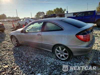 Drugie zdjęcie samochodu z przodu: 2003 MERCEDES-BENZ C 230K SPORT COUPE VIN:WDBRN40JX3A522124 - miniatura