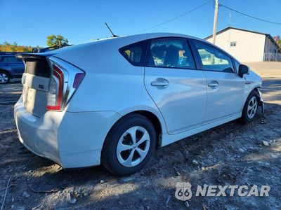 Trzecie zdjęcie samochodu z tyłu: 2014 TOYOTA PRIUS FOUR VIN:JTDKN3DU6E0383958 - miniatura