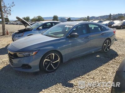 2022 HONDA ACCORD SPORT 1HGCV1F30NA110667 - główne zdjęcie licytacji z USA - miniatura