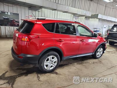Trzecie zdjęcie samochodu z tyłu: 2014 TOYOTA RAV4 LE VIN:JTMBFREV8ED071804 - miniatura