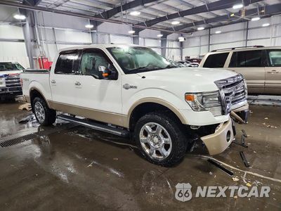 Czwarte zdjęcie samochodu z boku: 2013 FORD F150 SUPERCREW VIN:1FTFW1EF2DKE61769 - miniatura