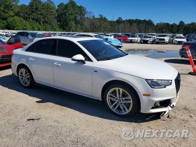 Czwarte zdjęcie samochodu z boku: 2017 AUDI A4 PREMIUM VIN:WAUDNAF43HN053810 - miniatura