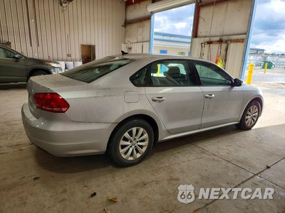 Trzecie zdjęcie samochodu z tyłu: 2014 VOLKSWAGEN PASSAT VIN:1VWAP7A36EC006311 - miniatura