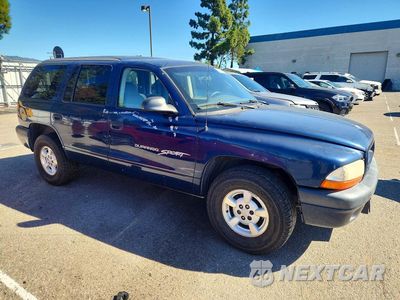 Czwarte zdjęcie samochodu z boku: 2001 DODGE DURANGO VIN:1B4HR28N11F609811 - miniatura