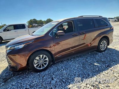 2021 TOYOTA SIENNA LE 5TDBSKFC7MS010205 - główne zdjęcie licytacji z USA - miniatura