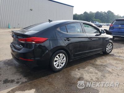 Trzecie zdjęcie samochodu z tyłu: 2018 HYUNDAI ELANTRA SE VIN:5NPD74LF0JH370308 - miniatura