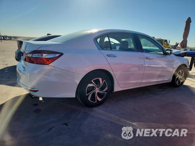 Trzecie zdjęcie samochodu z tyłu: 2016 HONDA ACCORD LX VIN:1HGCR2F33GA127752 - miniatura