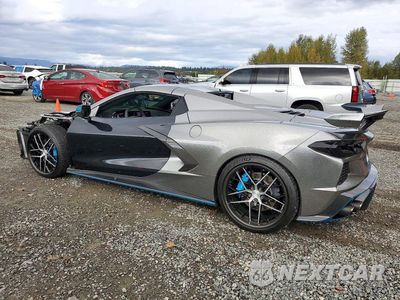 Drugie zdjęcie samochodu z przodu: 2023 CHEVROLET CORVETTE STINGRAY 3LT VIN:1G1YC3D43P5500037 - miniatura