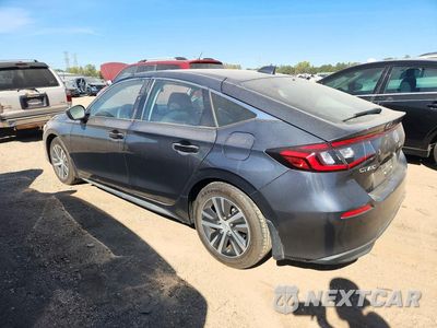 Drugie zdjęcie samochodu z przodu: 2022 HONDA CIVIC LX VIN:19XFL2H50NE019949 - miniatura
