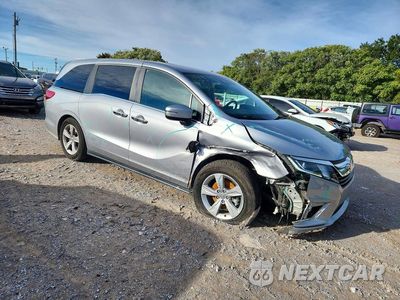 Czwarte zdjęcie samochodu z boku: 2019 HONDA ODYSSEY EXL VIN:5FNRL6H73KB022677 - miniatura