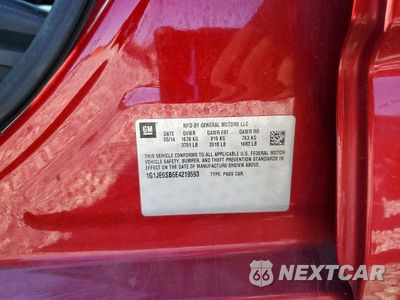 Zdjęcie 12 z 12 samochodu: 2014 CHEVROLET SONIC LTZ VIN:1G1JE6SB6E4219593 - miniatura