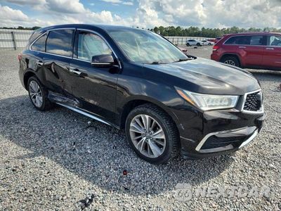 Czwarte zdjęcie samochodu z boku: 2017 ACURA MDX TECHNOLOGY VIN:5FRYD4H59HB034691 - miniatura