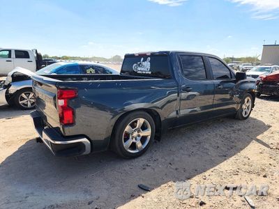 Trzecie zdjęcie samochodu z tyłu: 2020 CHEVROLET SILVERADO C1500 LT VIN:3GCPWCED4LG319976 - miniatura
