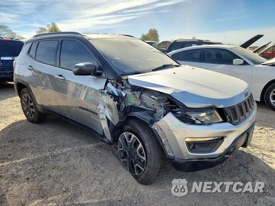 Czwarte zdjęcie samochodu z boku: 2019 JEEP COMPASS TRAILHAWK VIN:3C4NJDDB5KT721538 - miniatura