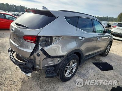 Trzecie zdjęcie samochodu z tyłu: 2018 HYUNDAI SANTA FE SPORT 2.4L VIN:5XYZU3LB9JG570939 - miniatura