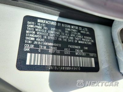 Zdjęcie 14 z 14 samochodu: 2021 NISSAN ROGUE SPORT S VIN:JN1BJ1AW9MW449410 - miniatura