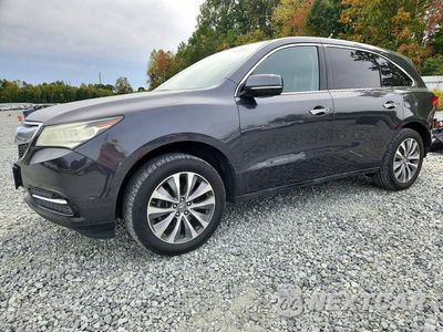 2014 ACURA MDX TECHNOLOGY 5FRYD3H4XEB004029 - główne zdjęcie licytacji z USA - miniatura
