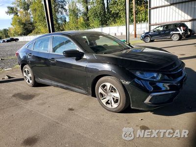 Czwarte zdjęcie samochodu z boku: 2021 HONDA CIVIC LX VIN:2HGFC2F67MH548511 - miniatura