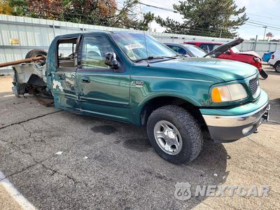 Czwarte zdjęcie samochodu z boku: 2001 FORD F150 SUPERCREW VIN:1FTRW08L41KE34562 - miniatura