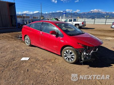 Czwarte zdjęcie samochodu z boku: 2020 TOYOTA PRIUS PRIME LE VIN:JTDKARFP4L3126380 - miniatura