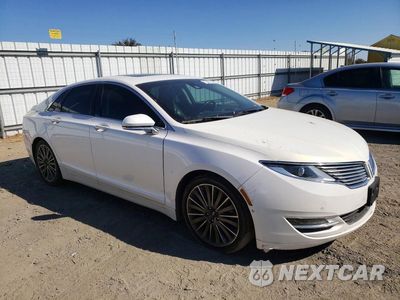 Czwarte zdjęcie samochodu z boku: 2016 LINCOLN MKZ VIN:3LN6L2J91GR602096 - miniatura