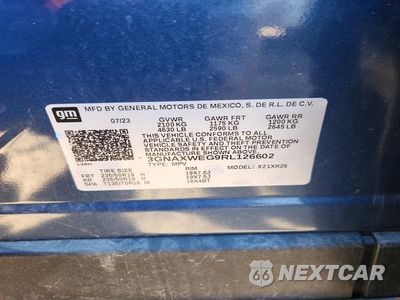 Zdjęcie 13 z 13 samochodu: 2024 CHEVROLET EQUINOX RS VIN:3GNAXWEG9RL126602 - miniatura