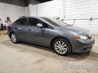 Czwarte zdjęcie samochodu z boku: 2012 HONDA CIVIC EX VIN:19XFB2F89CE099765 - miniatura