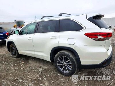 Drugie zdjęcie samochodu z przodu: 2018 TOYOTA HIGHLANDER XLE VIN:5TDJZRFH7JS543243 - miniatura
