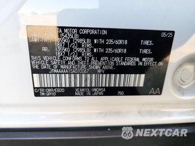 Zdjęcie 13 z 13 samochodu: 2025 TOYOTA BZ4X XLE VIN:JTMAAAAA1SA070067 - miniatura