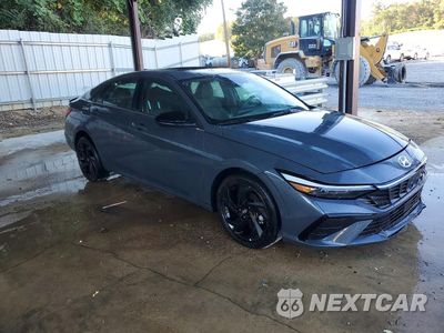 Czwarte zdjęcie samochodu z boku: 2026 HYUNDAI ELANTRA SEL SPORT PREMIUM VIN:KMHLS4DG8TU132955 - miniatura